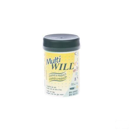 Multi Will Multivit + Mineralen Comp 50  -  Will Pharma