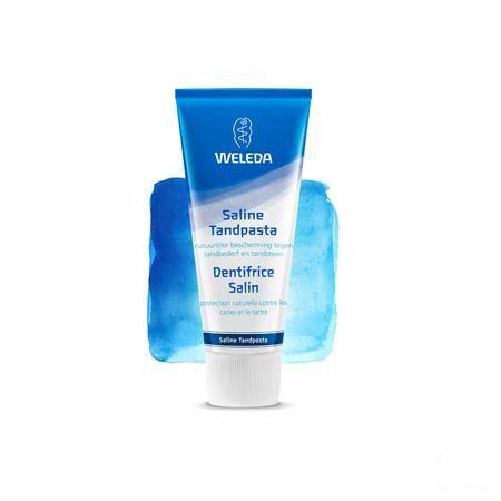 Weleda Tandpasta Saline Blauw 75 ml  -  Weleda