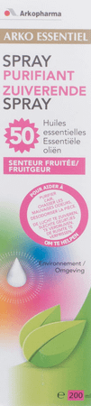 Arko Essentiel Zuiverende Spray 50 Essentiele Olie 200 ml  -  Arkopharma