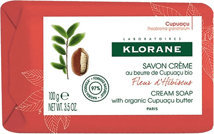 Klorane Lichaam Zeep Hibiscus 100G Nf