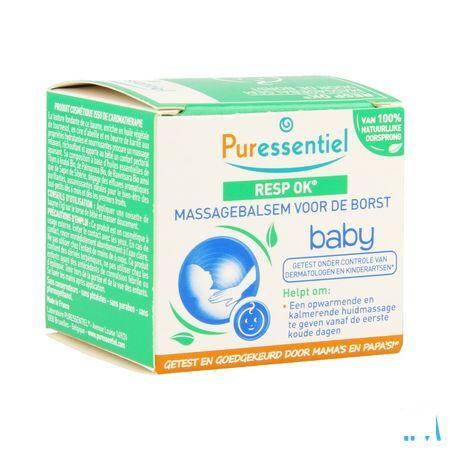 Puressentiel Ademhaling Massagebalsem Baby 30 ml  -  Puressentiel