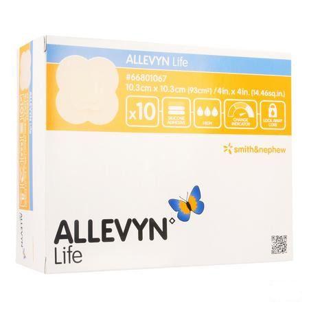 Allevyn Life Pansement 10,3x10,3cm 10 66801067  -  Smith Nephew