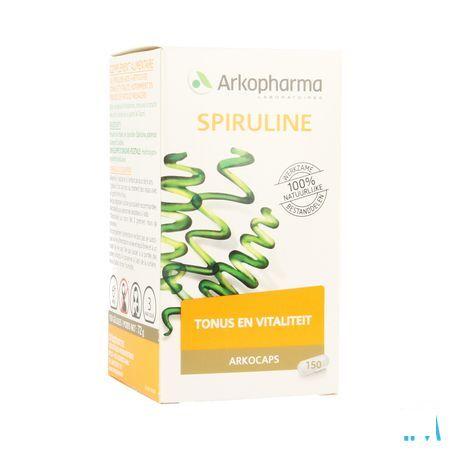 Arkogelules Spirulina Vegetal 150  -  Arkopharma 