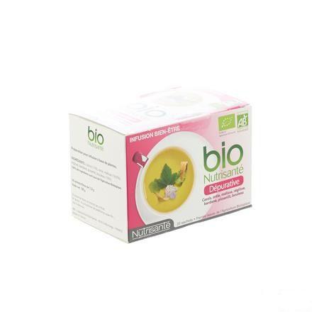 Infusion Bio Depurative Sachets 20  -  Nutrisante