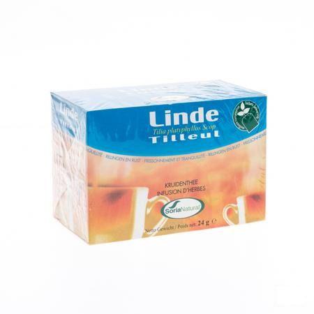 Soria Tilia - Tilleul - 20 Sachets  -  Soria Bel