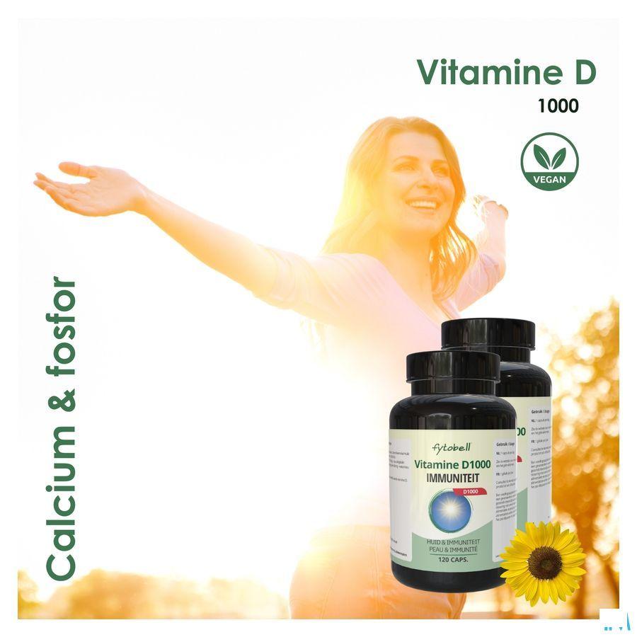 Fytobell Vitamine D 1000 Caps 120