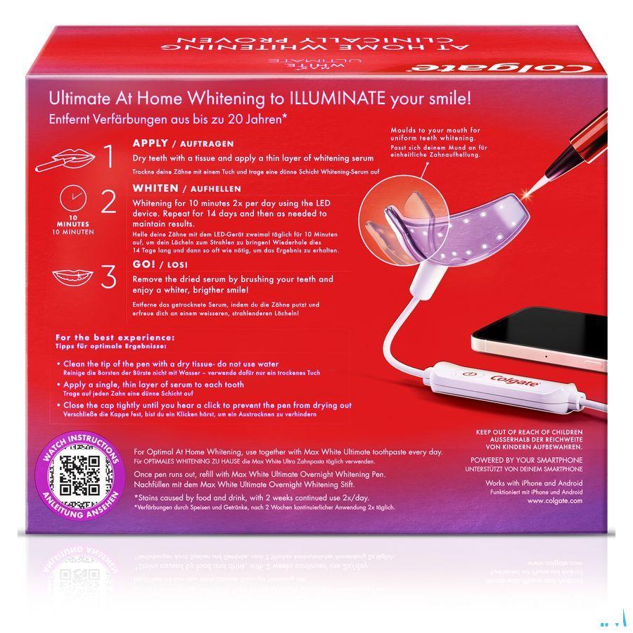 Colgate Max White Led Whitening Kit 2 Prod.