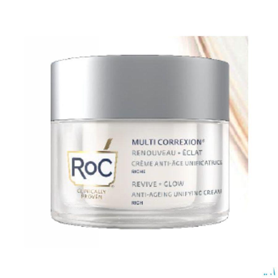 Roc Multi Correx.Revive+Glow A/Age Cr Rich Pot50 ml