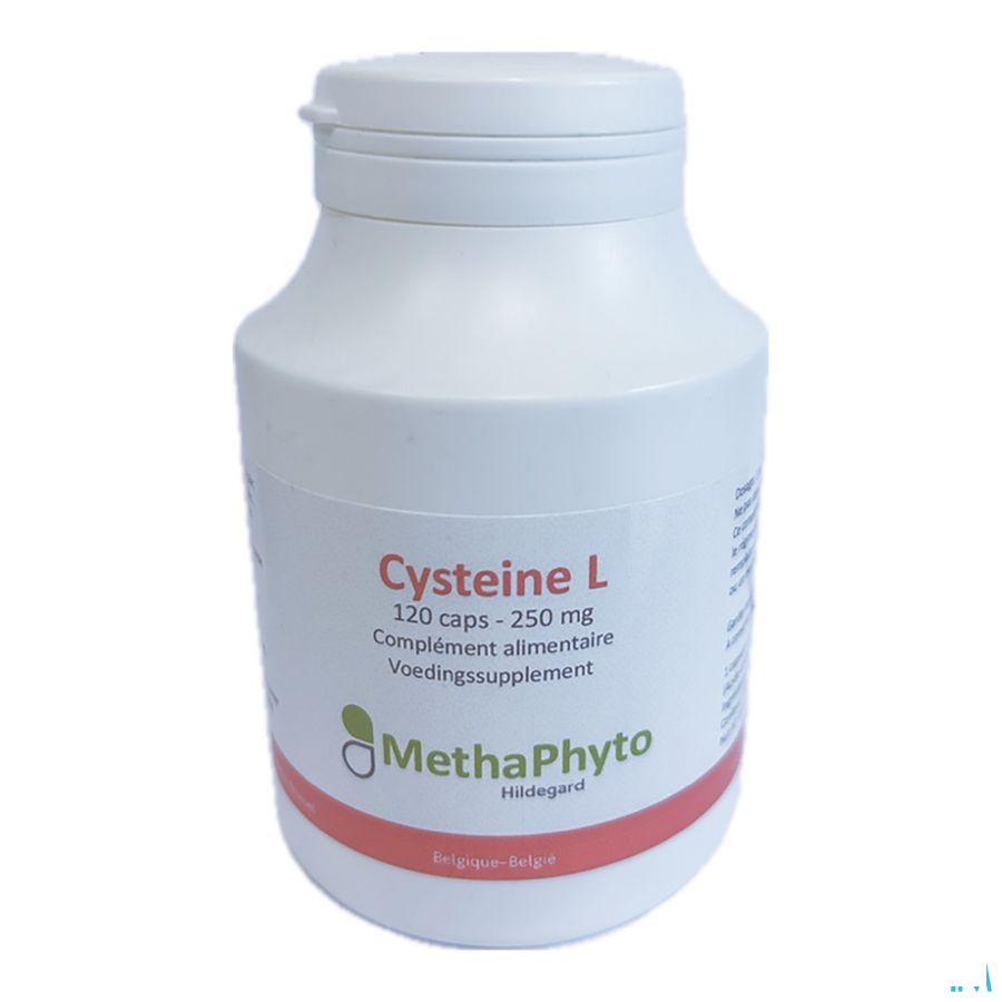 Cysteine L 250 mg 120 Capsule Hildegard  -  Methaphyto