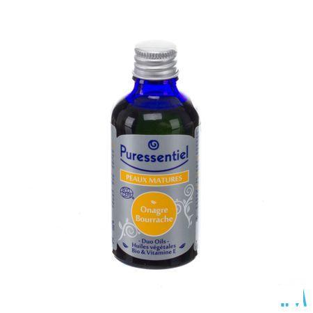 Puressentiel Duo Oil Onagre-bourrache Bio 50 ml  -  Puressentiel