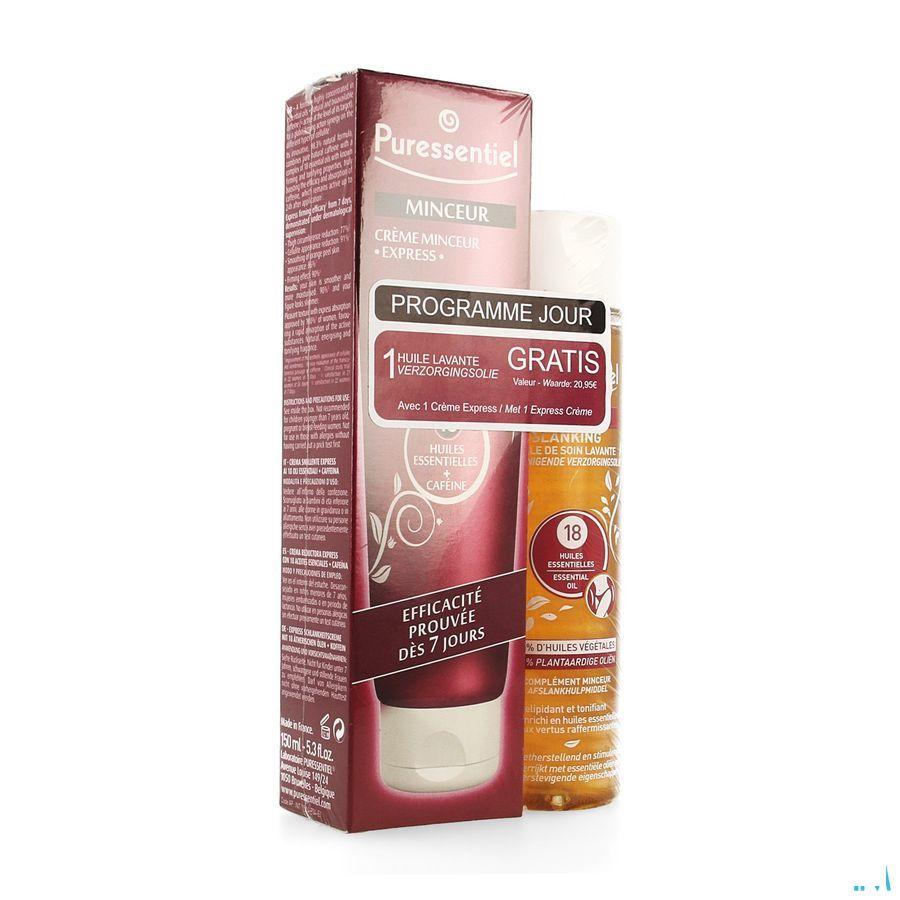 Puressentiel Afslanking Creme Express 150 ml  -  Puressentiel