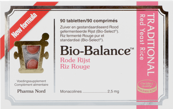 Bio-Balance Rode Rijst Tabl 90