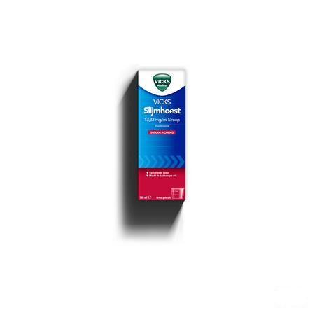 Vicks Expectorant Miel 13,33 mg/ml Sirop 180 ml