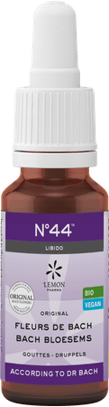 Fleurs De Bach Bio Nr 44 Gouttes Libido 20 ml  -  Eureka Pharma