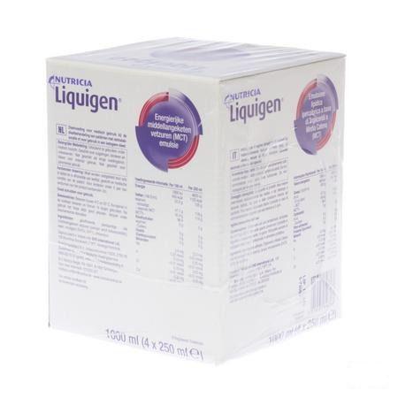 Liquigen Flacon Plast 4x250 ml 1457191  -  Nutricia