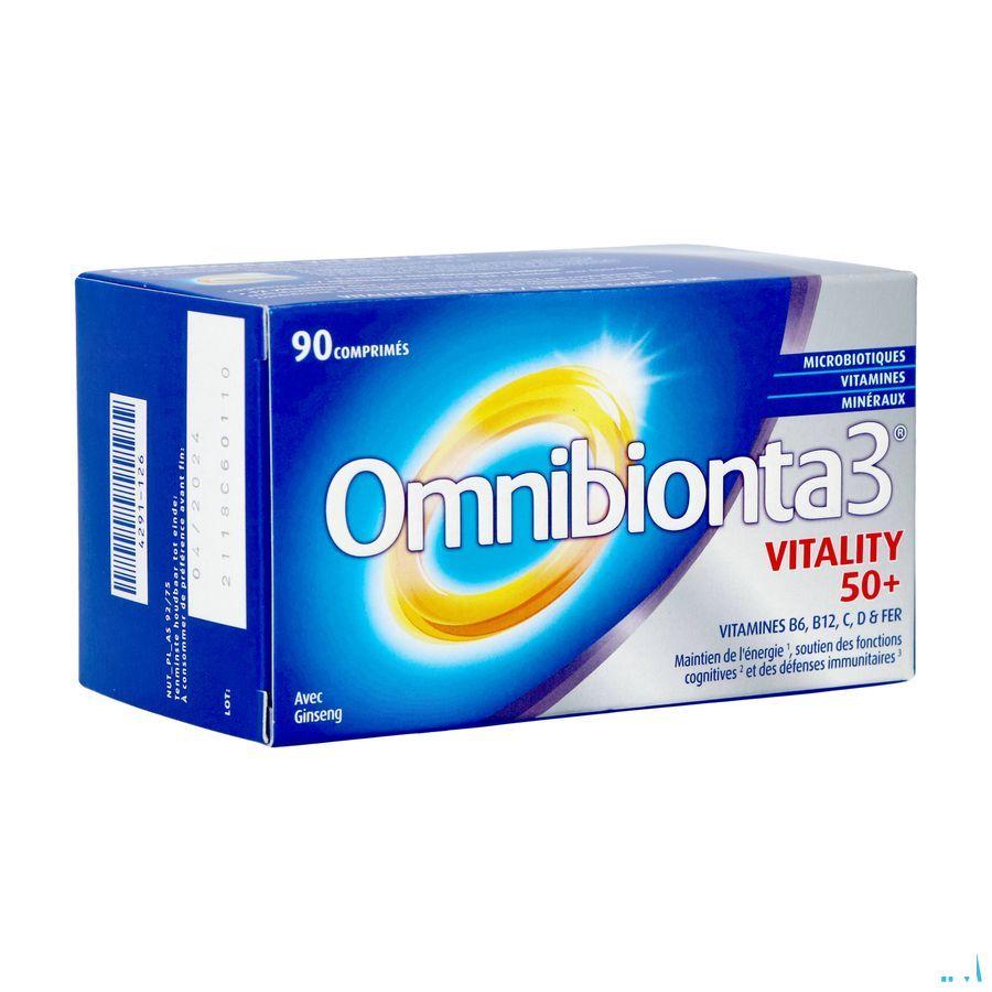 Omnibionta 3 Vitality 50 + Tabl 90