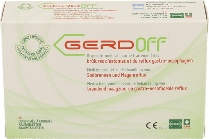 Gerdoff kauwtabletten 20x1100 mg