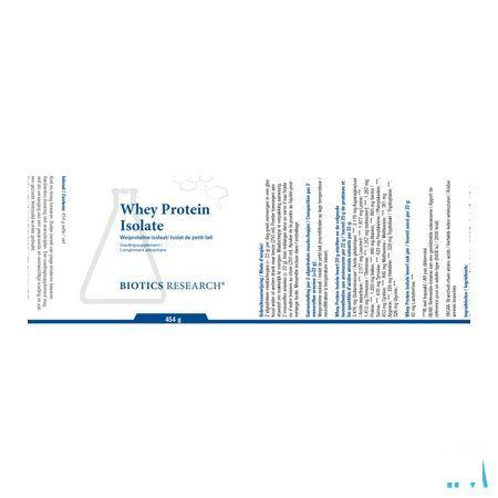Biotics Whey Protein Isolate 440 mg  -  Energetica Natura