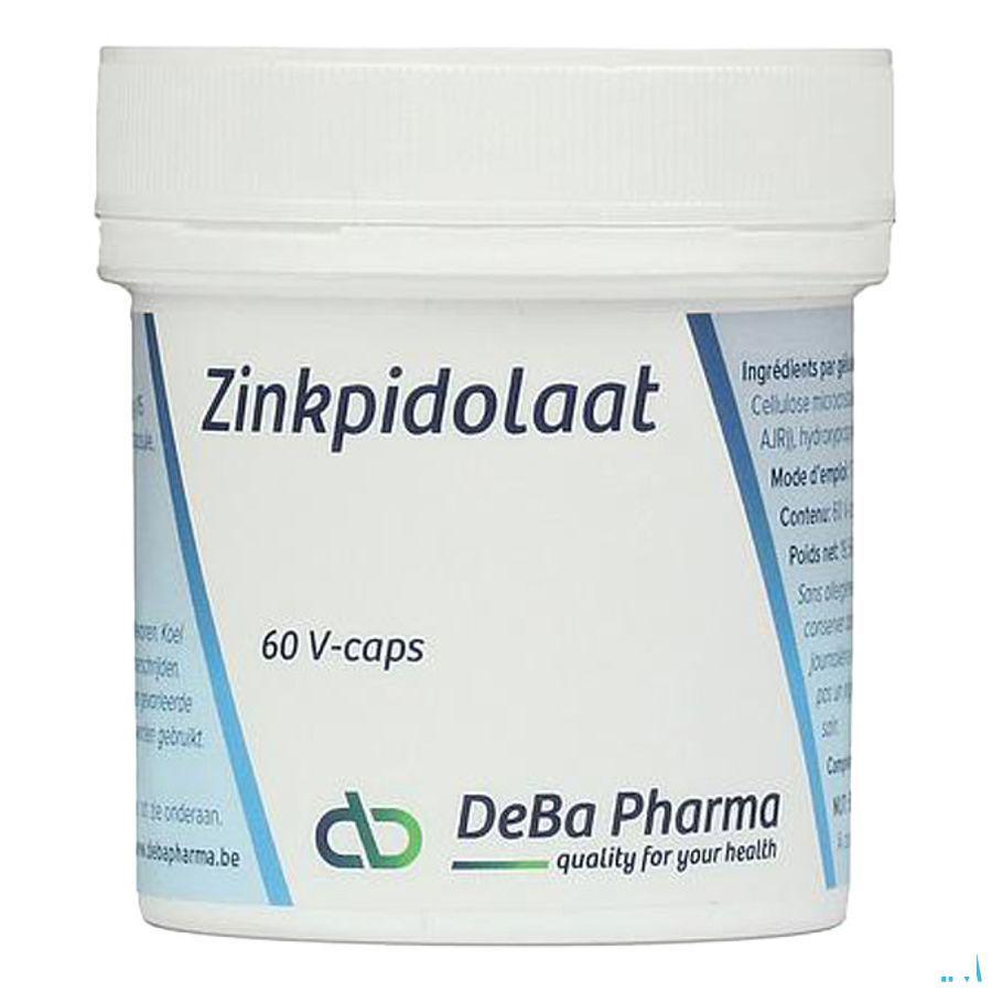 Zink Pidolaat V-Capsule 60x 75 mg  -  Deba Pharma