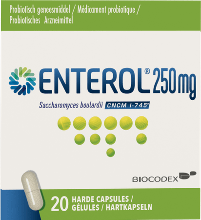 Enterol 250 mg Capsule Harde Dur 20 X 250 mg