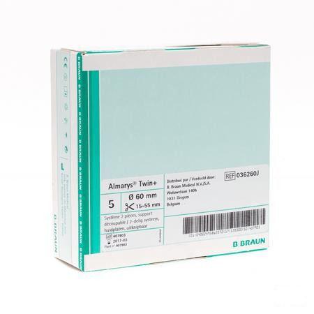 Almarys Twin Plus Platen 60/15-55mm 5 036260j