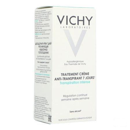 Vichy Deo Transp. Intense Creme 7d 30 ml  -  Vichy