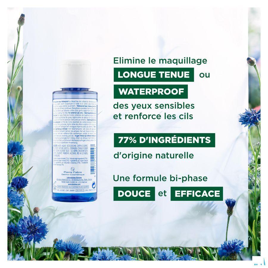 Klorane Bleuet Demaquillant Waterproof Flacon 100 ml