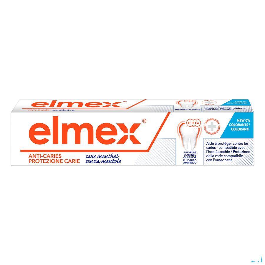 Elmex A/Caries Z/Menthol Tandpasta Tube 75 ml