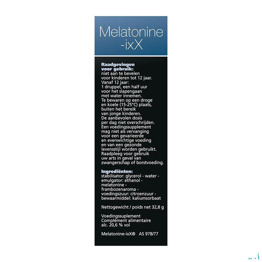 Melatonine-ixx 30 ml  -  Ixx Pharma