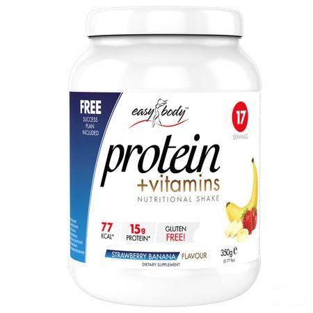Easy Body Protein Strawberry/banana, 350 gr