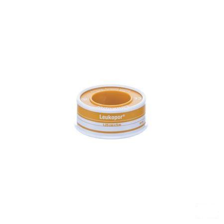 Leukopor Deksel Kleefpleist. 1,25cmx5,0m 1 0247100