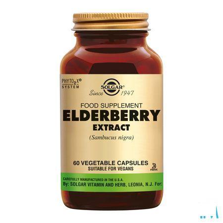 Solgar Elderberry Extract (vlierbes) V-Capsule 60  -  Solgar Vitamins
