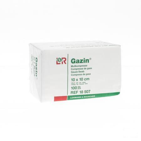 Gazin Kompres Niet steriel 12p 10,0x10,0cm 100 18507  -  Lohmann & Rauscher