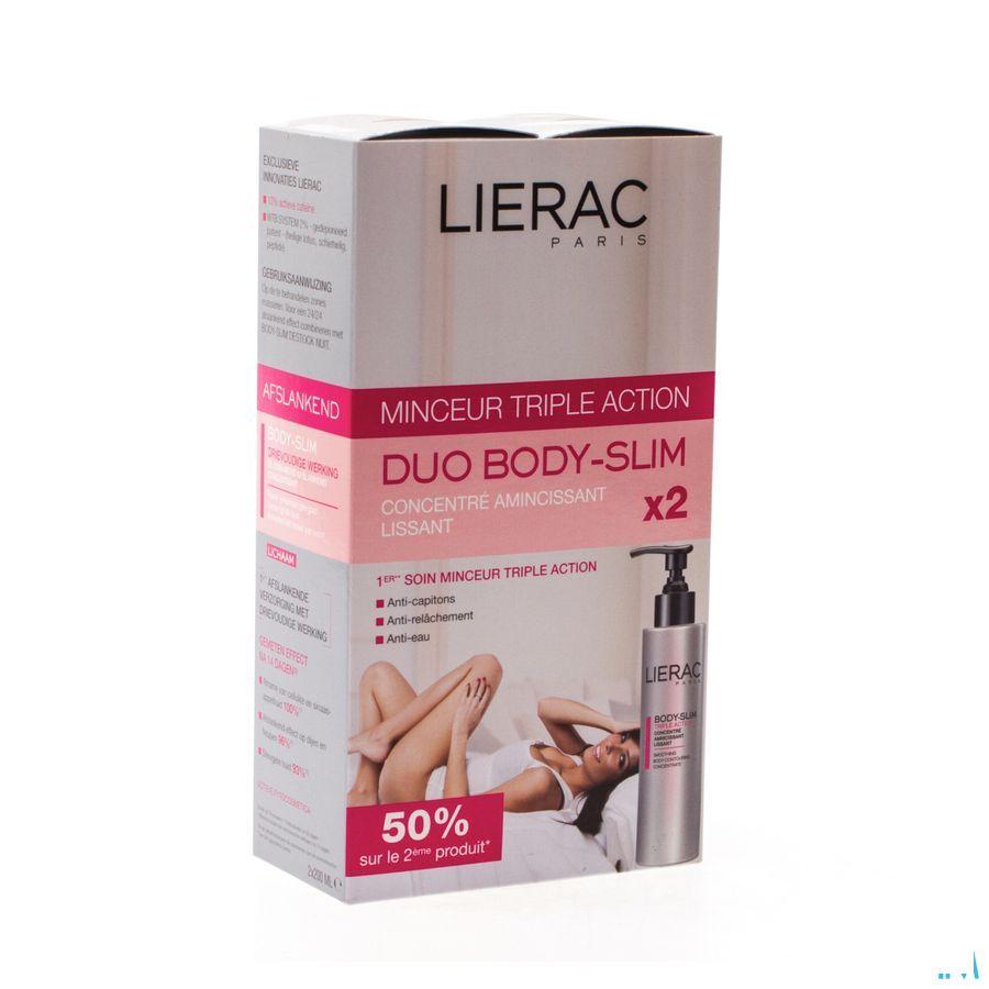 Lierac Bodyslim Conc.multi Action Pompfl 2x200 ml
