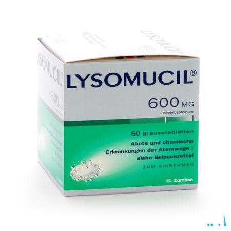 Lysomucil Cpr Eff. 600 mg 60