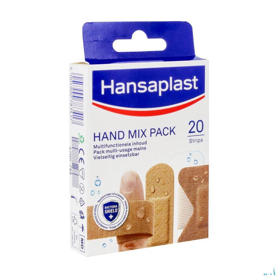 Hansaplast Pansements Hand Mix Pack Strips 20  -  Beiersdorf