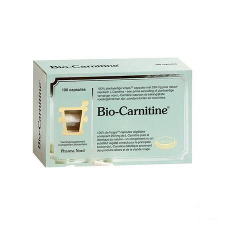 Bio-Carnitine 250Mg V-Caps 100