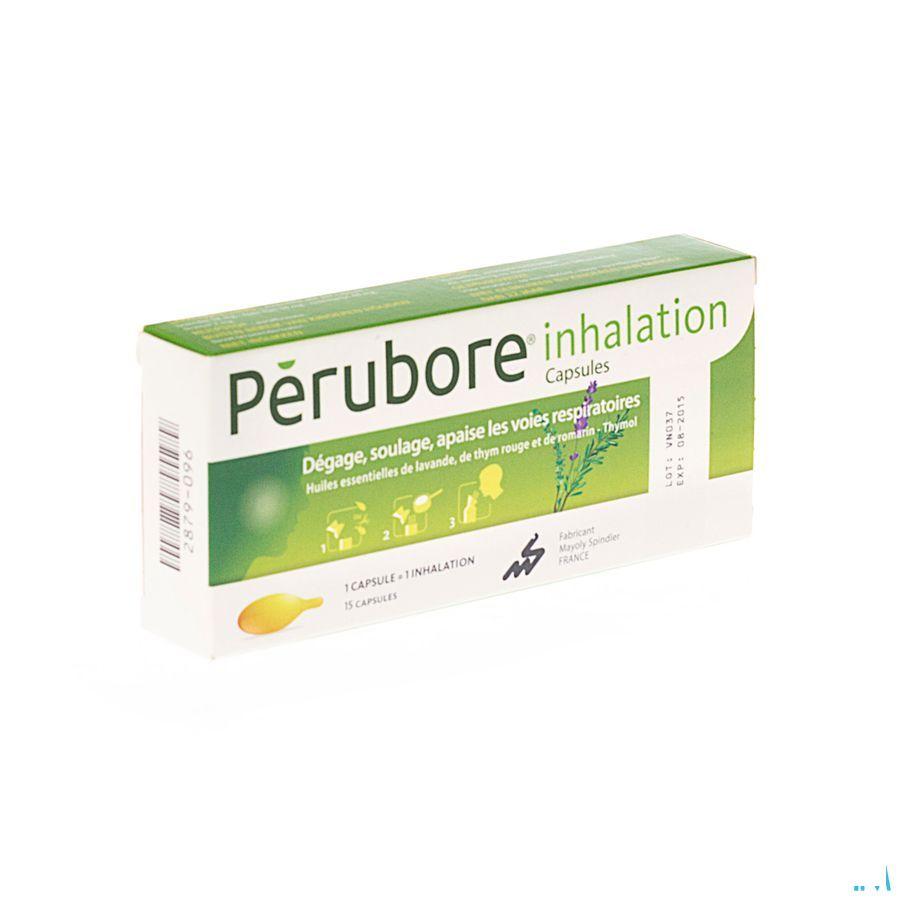 Perubore Inhalator Essentiele Olie Capsule 15