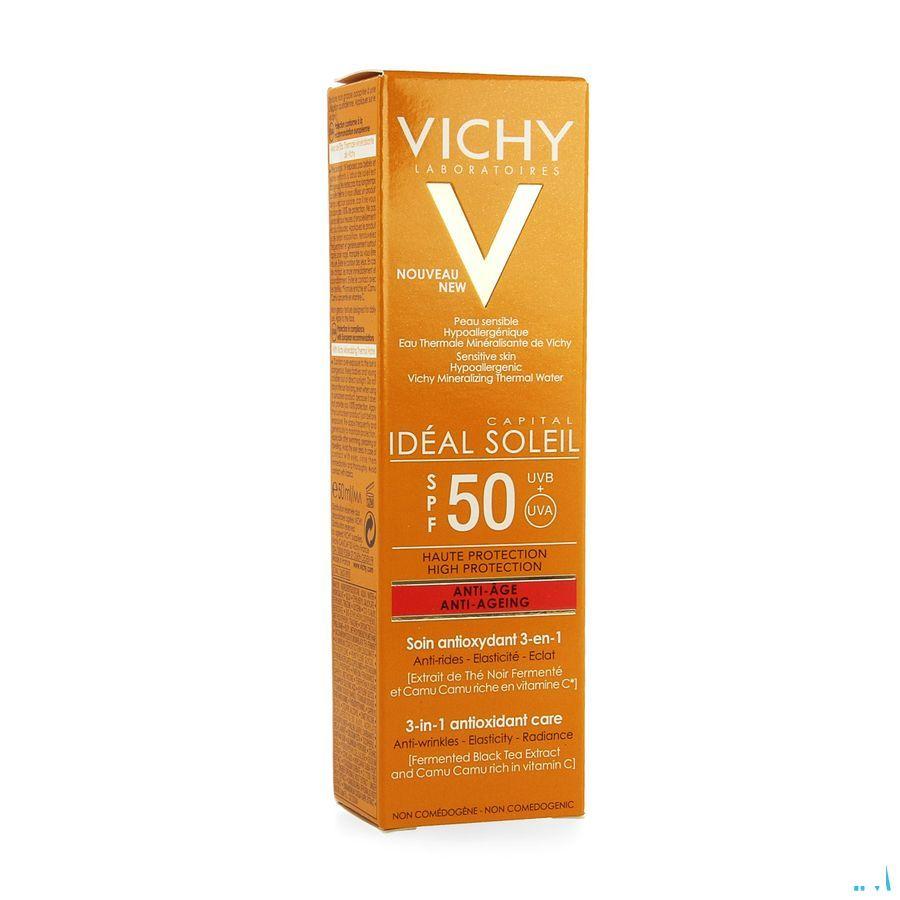 Vichy Ideal Soleil Anti age Ip50 50 ml  -  Vichy