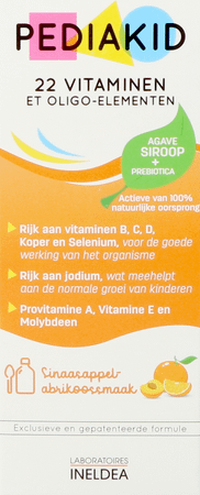 Pediakid 22 Vitamines Oligo Element. Solution  Flacon 125 ml