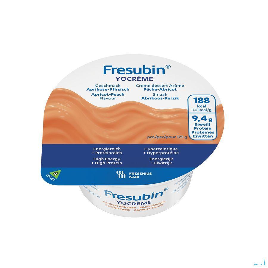 Fresubin Yocreme Peche-abricot 4x125 gr 7119701  -  Fresenius