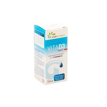 Vita D3 2000UI A Vitanutrics Gouttes 15 ml 