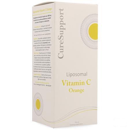 Vedax Liposomal Vitamin C Orange 500Mg 250ml  -  Vedax