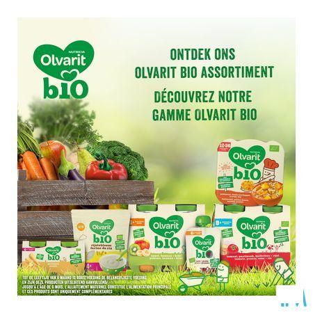 Olvarit Bio Appel Aardbei 6M 2X200G  -  Nutricia