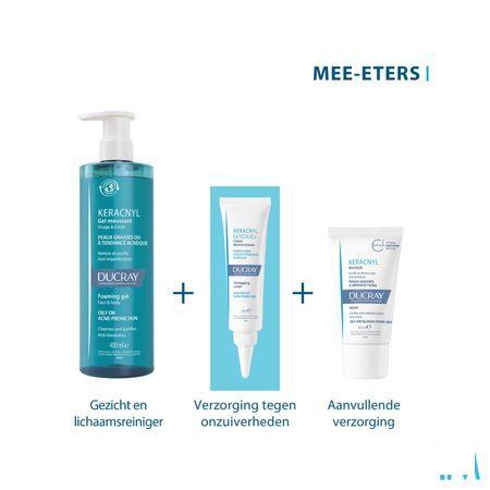 Ducray Keracnyl Glycolic + Creme Tegen Zw.Puntjes 30 ml  -  Ducray Benelux