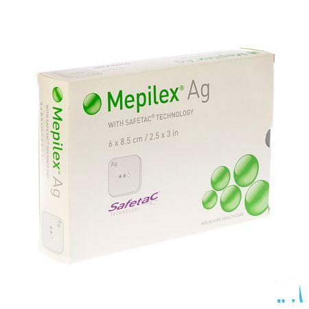 Mepilex Ag Verband Steriel 6,0x 8,5cm 5 287021  -  Molnlycke Healthcare