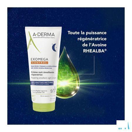 Aderma Exomega Control Herst. Emol. Nacht Cr 200 ml