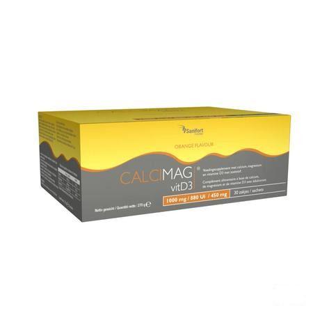 Calcimag Ca1000 mg/d3 880UI/mg 450 mg Orange Sach.30 