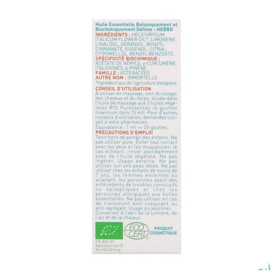 Puressentiel He Helichryse Bio Huile Essentielle 2x5 ml  -  Puressentiel