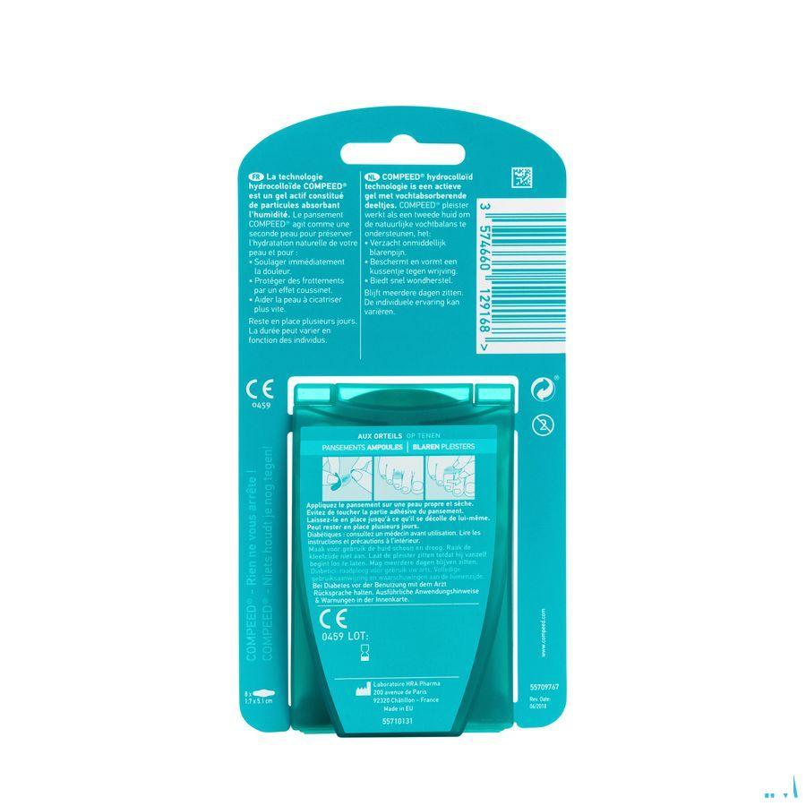 Compeed Blaren Op Tenen Verband Extra Klein 8